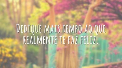 Dedique mais tempo