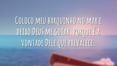 Deixo Deus me guiar