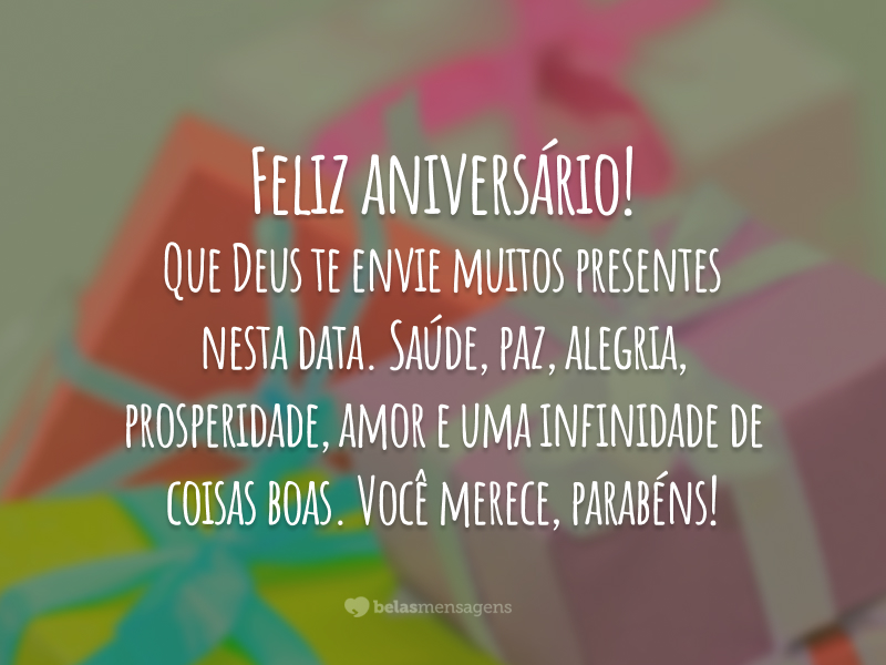 Mensagens de Aniversário - Belas Mensagens