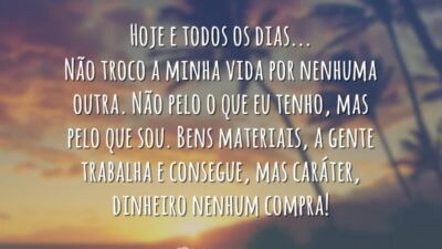 Hoje e todos os dias
