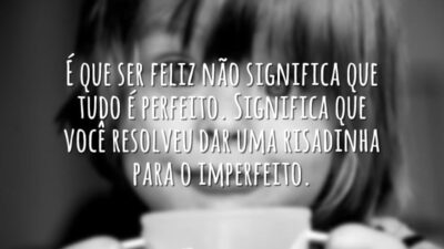 Risadinha para o imperfeito
