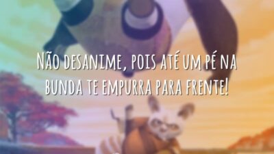 Não desanime