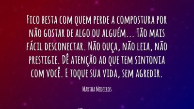 Dê atenção ao que tem sintonia com você