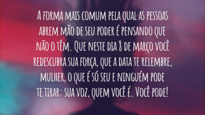 Somente mulher