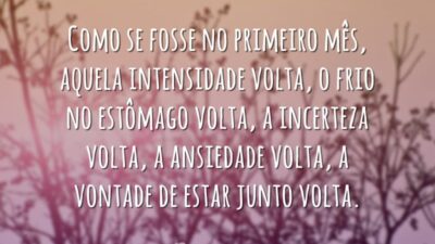 Nunca tem fim