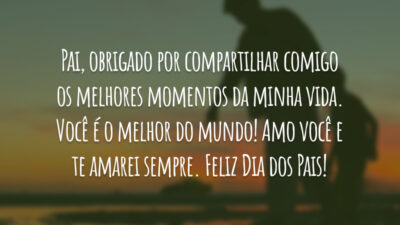 O melhor pai do mundo!