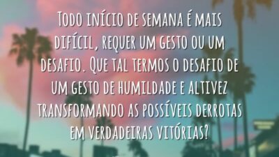 Início de semana