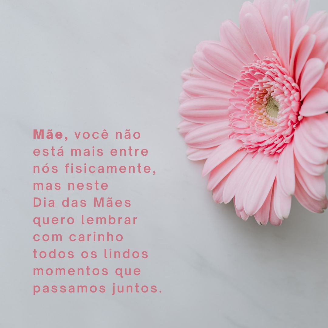 Homenagem à mãe falecida - Belas Mensagens