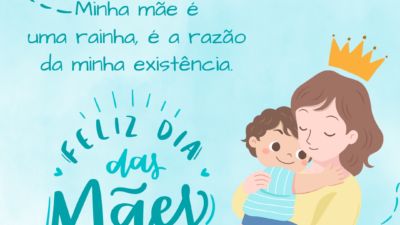 Minha mãe é uma rainha, é a razão da minha existência. Sinto-me&hellip;