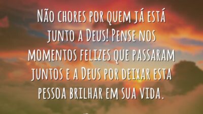 Não chores