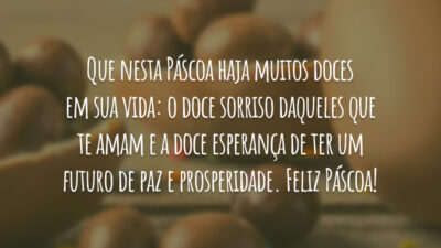 Muitos doces em sua vida