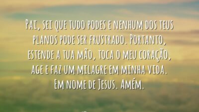Em nome de Jesus
