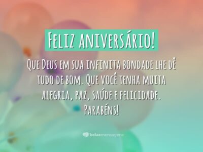 Mensagens de Aniversário - Belas Mensagens