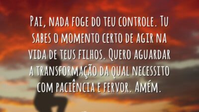 Momento certo de agir