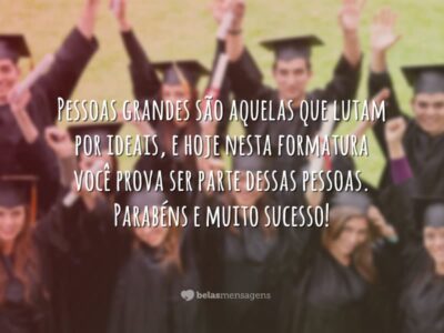 Muito sucesso!