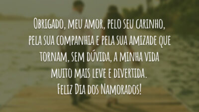 O nosso namoro é um presente