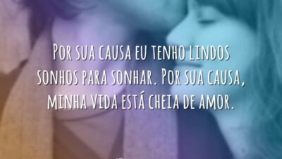 Por sua causa