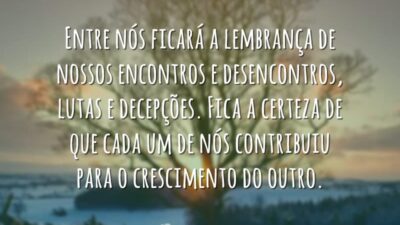 Um longo trajeto