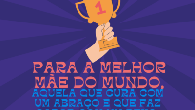 Mãe é capaz de amar infinitamente