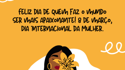 Feliz dia de quem faz o mundo ser mais apaixonante! 8 de&hellip;