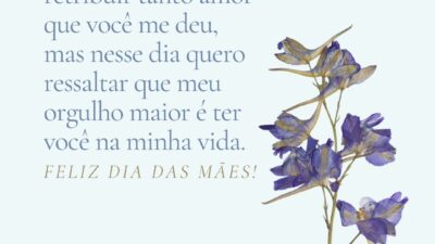 Mãe, você é meu presente