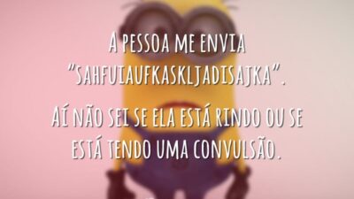 Rindo ou convulsão