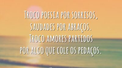 Troco amores partidos