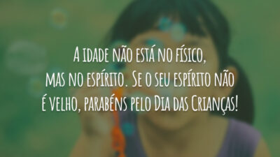 A idade não está no físico, mas no espírito. Se o seu&hellip;