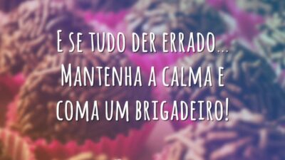 Mantenha a calma