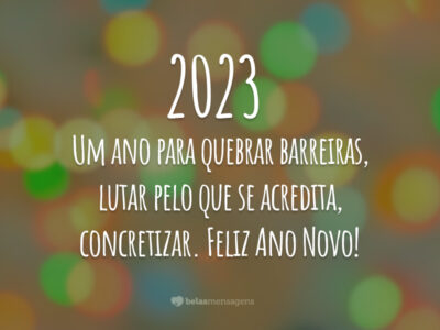 Um ano para quebrar barreiras