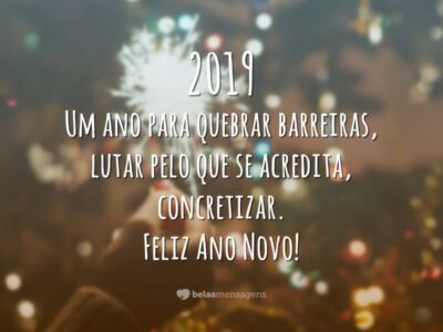 Mensagens De Ano Novo 2019 Belas Mensagens