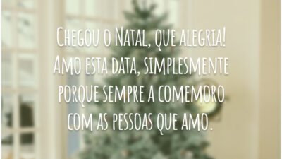 Chegou o Natal!