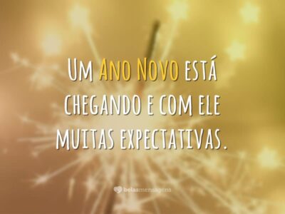 Está chegando