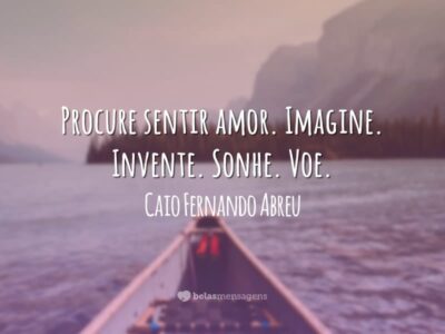 Procure sentir amor