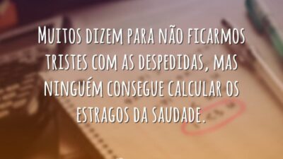 Cálculo dos estragos