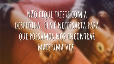 Necessária para o reencontro