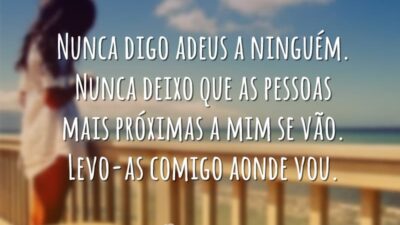 Não digo adeus