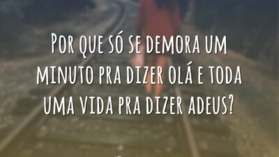 Um minuto e uma vida
