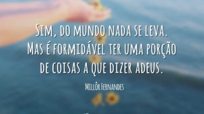 Nada se leva