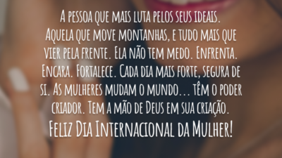 As mulheres mudam o mundo