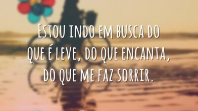 Estou indo em busca