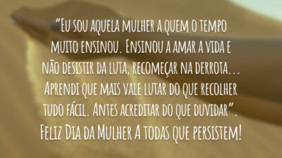 Eu sou aquela mulher