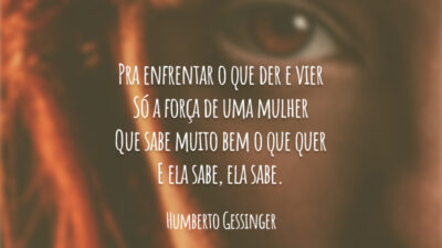 Força de uma mulher