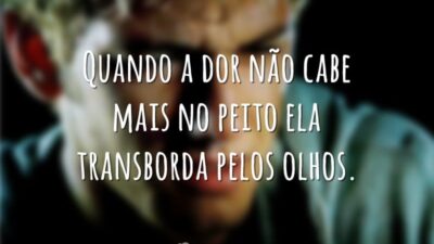 Dor maior que o peito