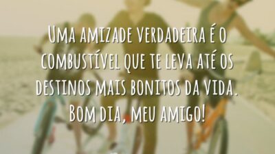 Bom dia, meu amigo!