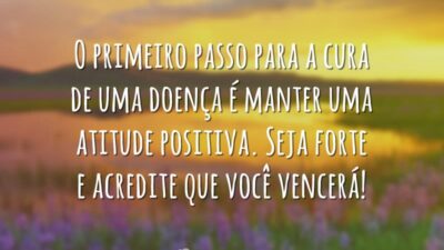 Acredite que você vencerá!