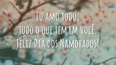 Eu amo tudo o que tem em você