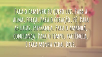 Para minha vida