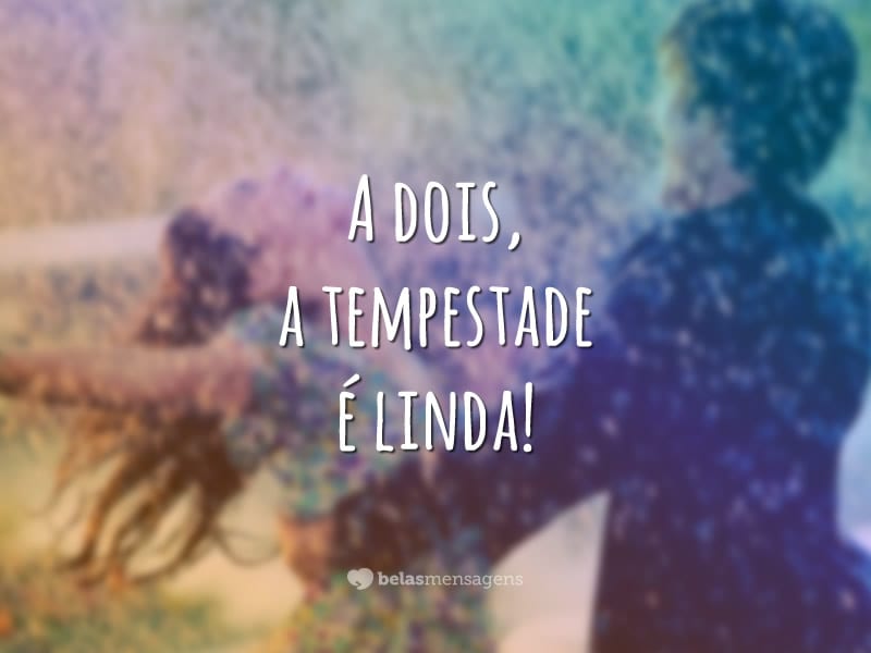 A dois - Belas Mensagens