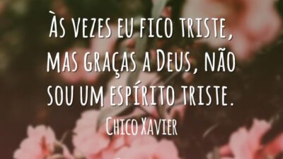 Não sou um espírito triste